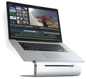 iLevel2 Adjustable Laptop Stand Silver