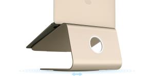 mStand 360 Laptop Stand + Swivel Base Gold