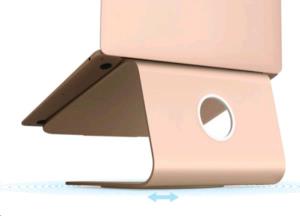 mStand 360 Laptop Stand + Swivel Base Rose Gold actie pakket 5+1 gratis