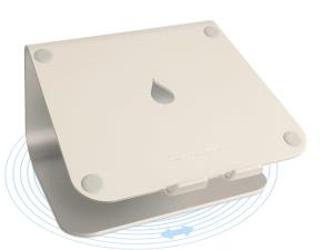 mStand 360 Laptop Stand + Swivel Base Starlight