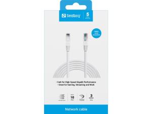 Patch cable - CAT6 - UTP - molded - 3m - White