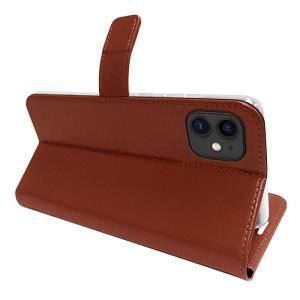  Valenta Book Case Gel Skin Apple iPhone 12 Mini Brown