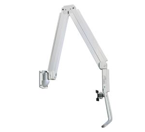 Full Motion Articulating Wall Arm Medical Mount White