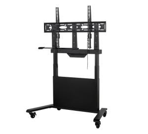 Motorised Height Adjustable Flat Screen Trolley - For Screens Up To 86in