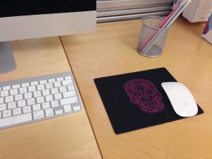 Otm  Black Mouse Pad Mrs. Sugarbones