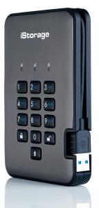 diskAshur Pro2 256bit 3TB Classified Graphite