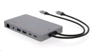 USB-c Display Dock 2 4k 12 Port, 2x Hdmi, Mini-dp, Dp,