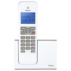 Telephone Dect PDX-8400  - White/Taupe