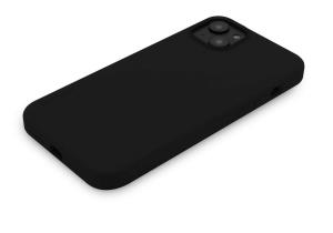 Decoded Antimicrobial Silicone Backcover iPhone 14plus Charcoal
