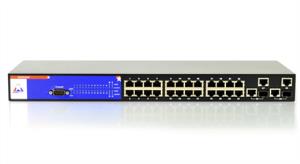 Switch Ss2r24g4i 24 Port 10/100 + 2 Port 1000 + 2 Port 1000/sfp Stackable Managed Layer 2