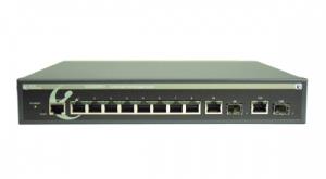 Switch Ss2gd8p2+ 10 Port 10/100/1000baset Ethernet Layer 2 ( L2 ) Stackable With 8 Ports