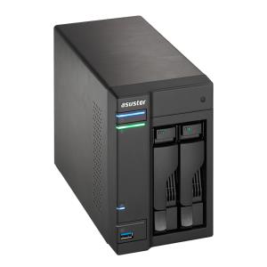 As-202te 2bay Storage System 1.2GHz 1GB Gbe 2x USB3 2x USB2 Hdmi