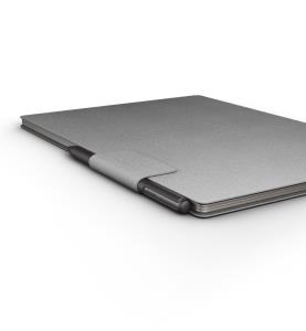 Book Folio Polymer Weave Gray Paper Pro