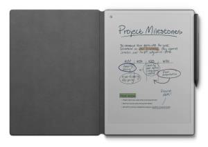 Book Folio Premium Leather Brown Paper Pro