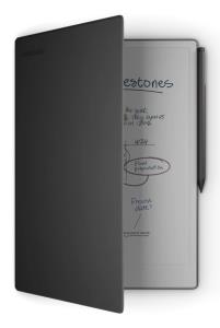 Book Folio Premium Leather Black Paper Pro