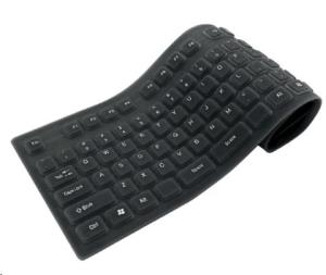 Silicon/foldable USB Keyboard - Azerty Be