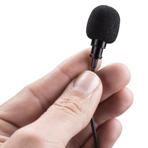 Microphone Pro Lavalier For Smartphone Black