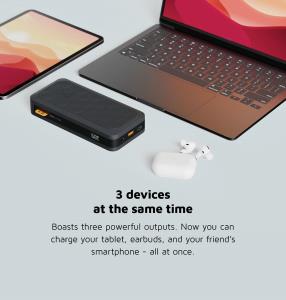 Powerbank Fuel Series Fs5271 67w 27000mah Midnight Black