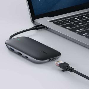 Dock 8-in-1 USB-C with Usb A Ethernet Port 4K HDMI and PD 100w