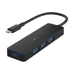 CB-C64 USB-C to 3-Port USB 3.0 Gen 1 Aluminum Hub with Card Reader