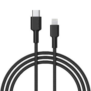 CB-CL02 USB cable Quick Charge USB C-Lightning | 1.2m | Black