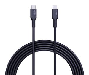 USB Charging cable - 1x Usb Type-C To 1x Usb Type-C - PD 100W 5A - 1.8m Black (Silicone)