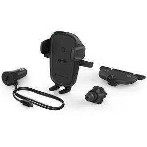 Easy One Touch 2 Wireless 2-in-1 Air Vent / Cd Slot Mount 7.5w / 10w Black