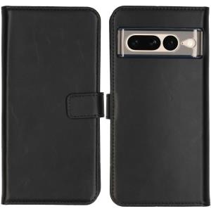 Genuine Leather Bookcase Google Pixel 7 Pro - Black