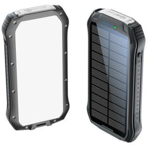 Neutron Solar Powerbank 10.000mah Black