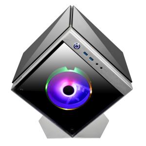 Case - Cube Mini 805 - Mini Itx Tower - 1 X 140mm Azza Hurricane Ii Digital RGB Fan