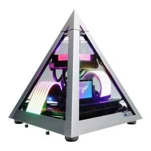 Case - Pyramid Mini 806 - Mini Itx Tower - 1x 120mm Hurricane Ii Digital RGB Fan