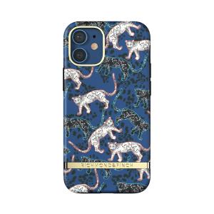  Richmond & Finch Freedom Series One-Piece Apple iPhone 12 Mini Blue Leopard
