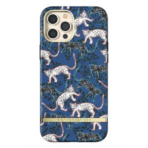  Richmond & Finch Freedom Series One-Piece Apple iPhone 12 Pro Max Blue Leopard