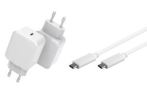 USB-C Charger with 1M USB-C Cable 18W