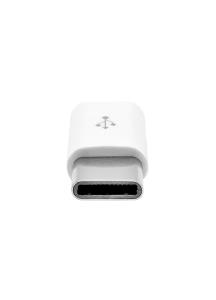 USB-C to USB 2.0 Micro B Adapter - White