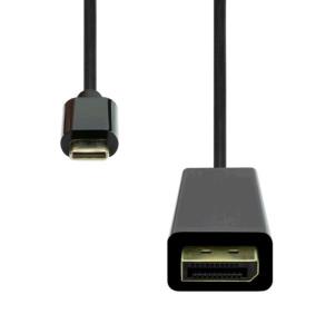 USB-C to DisplayPort Adapter - 20cm - Black