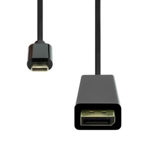 USB-C to DisplayPort Cable - 50cm - Black