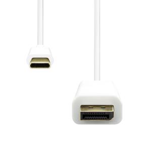 USB-C to DisplayPort Cable - 50cm - White