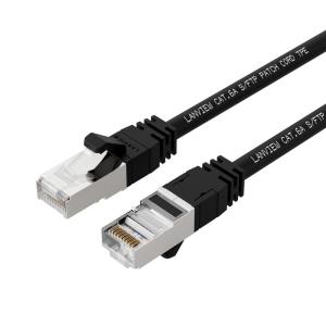 Network Cable - CAT6a S/ftp - Lszh High-flex (smartclick) - Black 1.5m