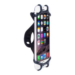 Passive Holder Mobile/ Smartphone - 4in To 6in Secure Stable Silicone Hold - Black