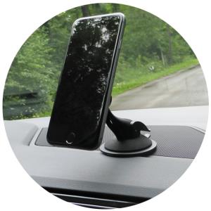 Universal Smartphone Holder Deskmag With Suction Cup And Ball Joint