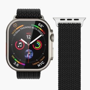 Woven Loop For Apple Watch 40 - 41 - 42mm One Size Black