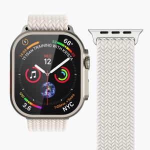 Woven Loop For Apple Watch 40 - 41 - 42mm One Size Cream