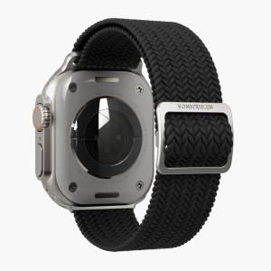 Woven Loop For Apple Watch 44 - 45 - 46 - 49mm One Size Black