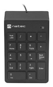 Numeric Keyboard Goby 2 USB Black
