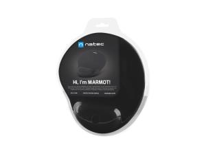 Mouse Pad Natec Marmot Black Gel Filling