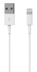 Cable - Lightning  - USB-a - 1m - White