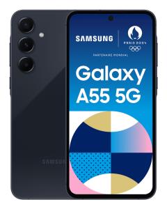 Samsung Galaxy A55 5G ブルー SAMSUNG Galaxy A55 - Navy - 128GB - 5g - 6.6in - SM-A556BZKAEUB
