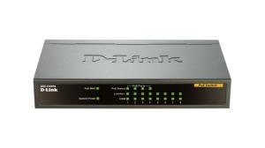 Switch D-Link DGS-1008P 8 Ports Gigabit (4 PoE) - 10/100/1000 - Occasion