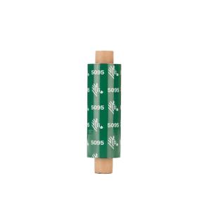 Ruban Transfert Thermique Zebra 05095 - 64mm X 74m - Noir - Lot De 12